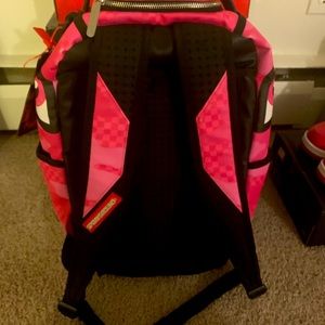 Spray ground backpack